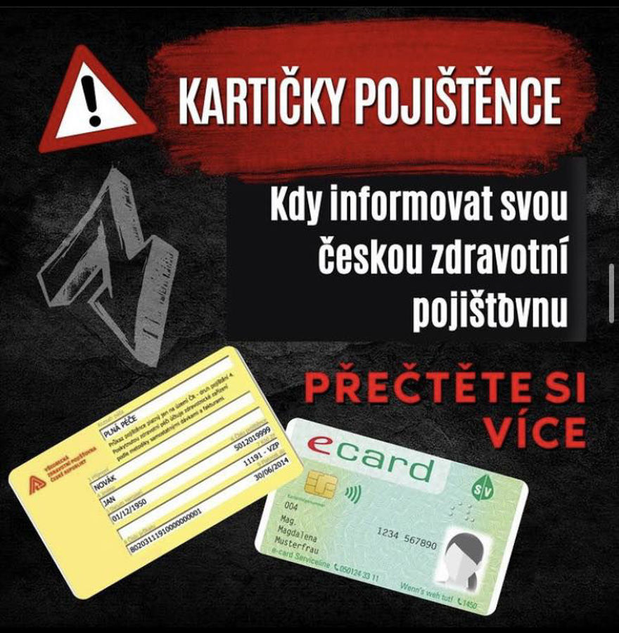 Kartičky pojištěnce